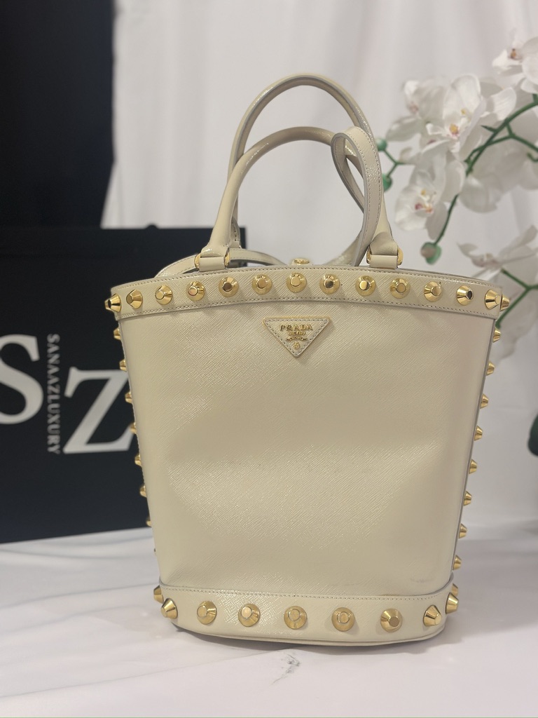 Fendi Studded Leather
